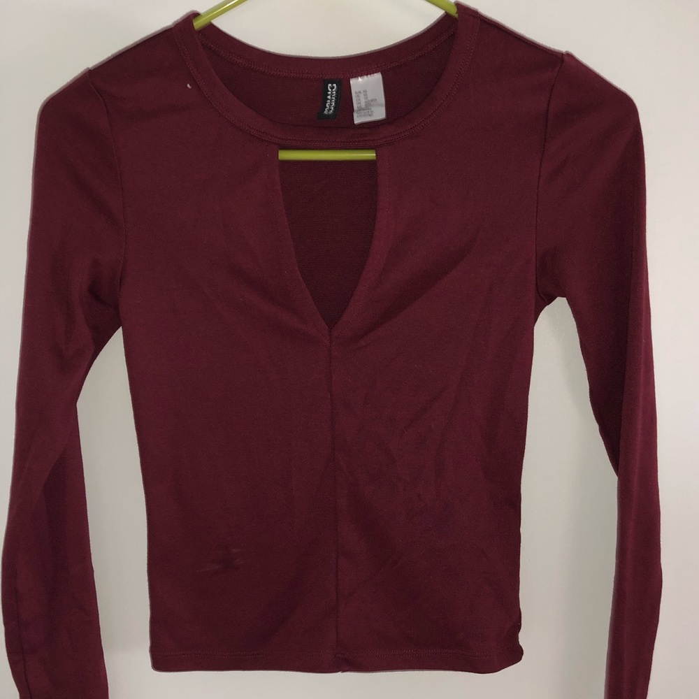 Cropped long-sleeve